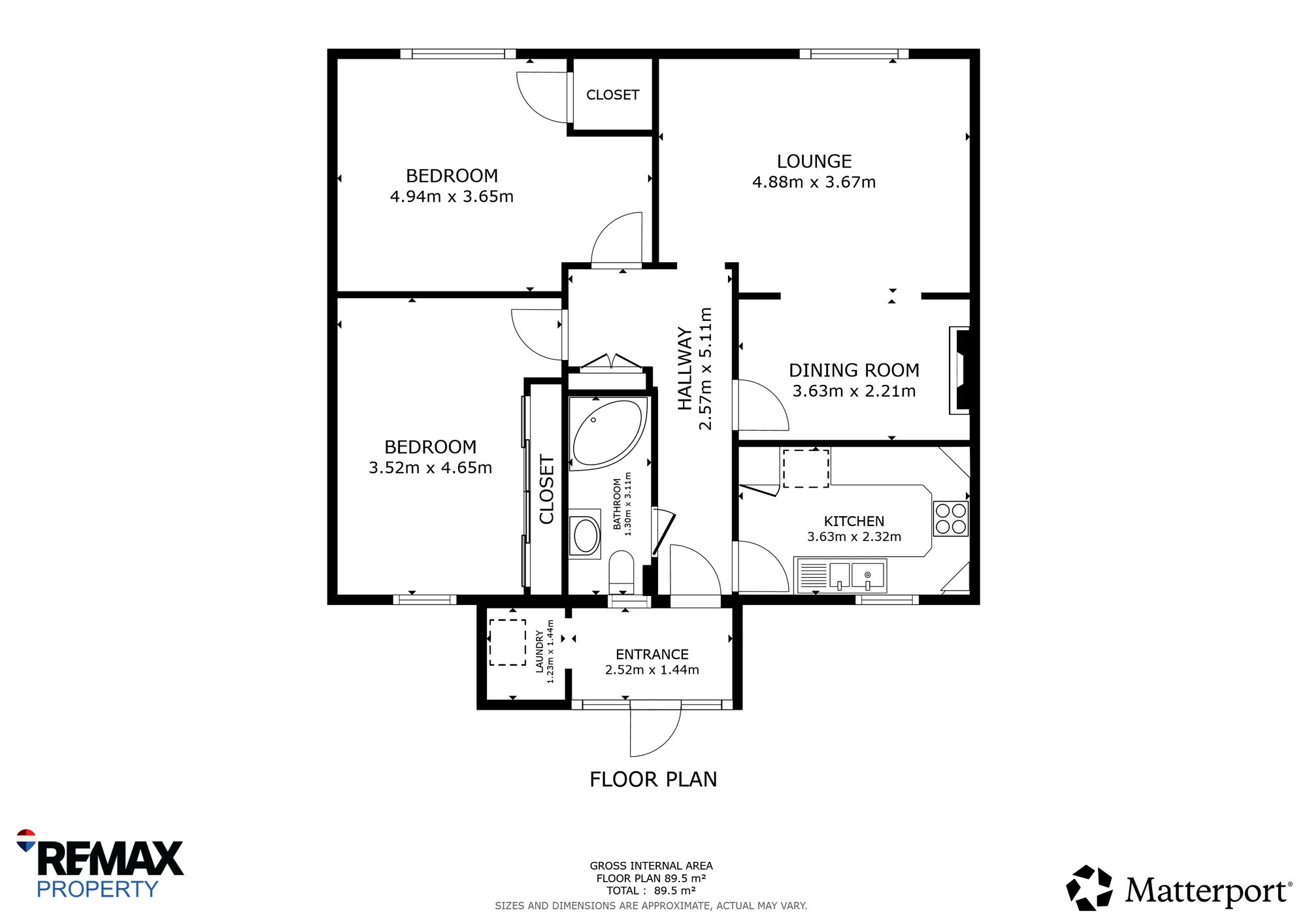 179-181 Old Town, Broxburn floorplan
