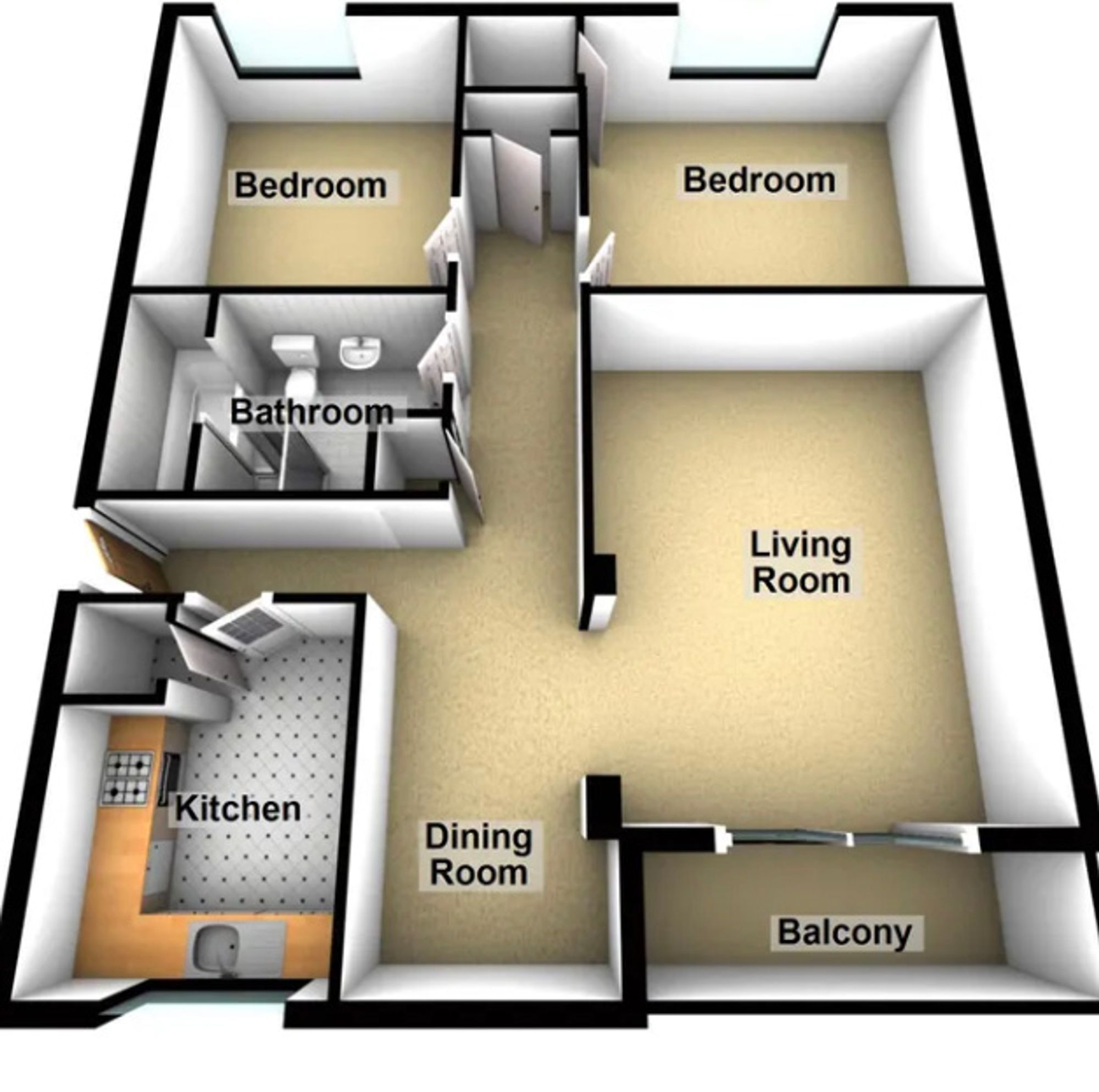 Flat 4, Holmfield Court, Leicester floorplan