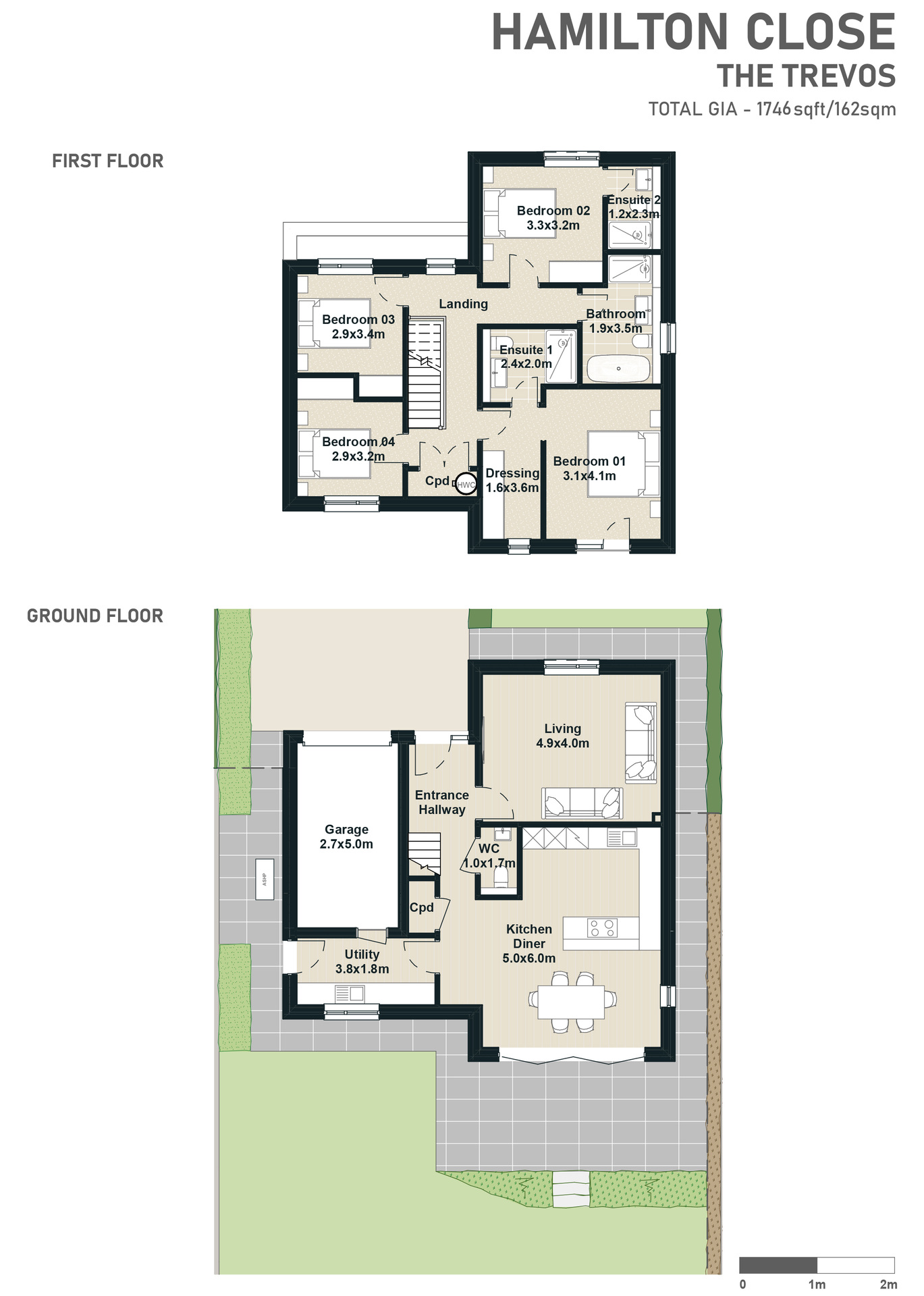 Plot 4, Langford House, Truro floorplan