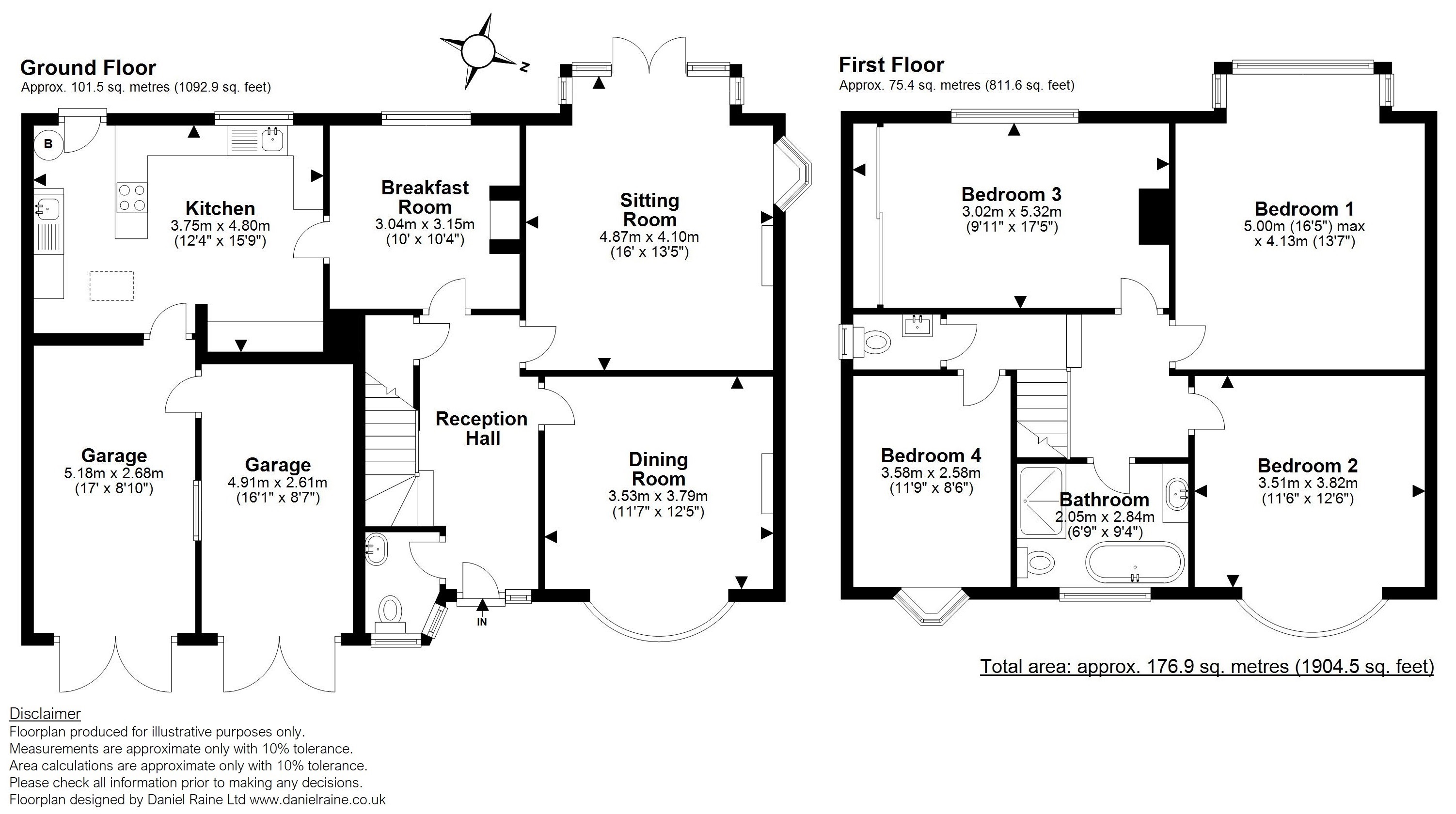 4 Bed Detached House For Sale In Fitz Roy Avenue Harborne Birmingham