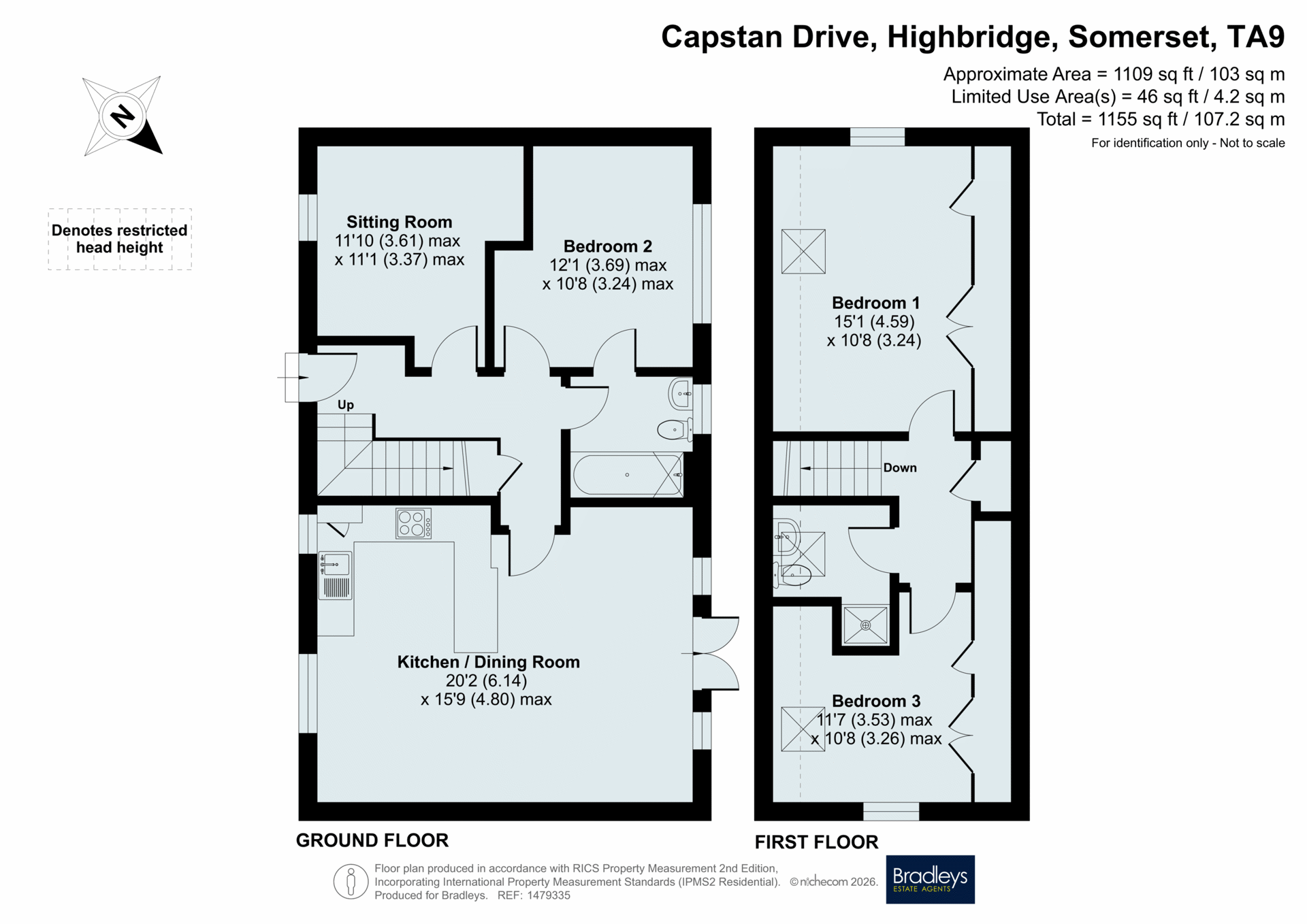 8, Capstan Drive, Somerset floorplan
