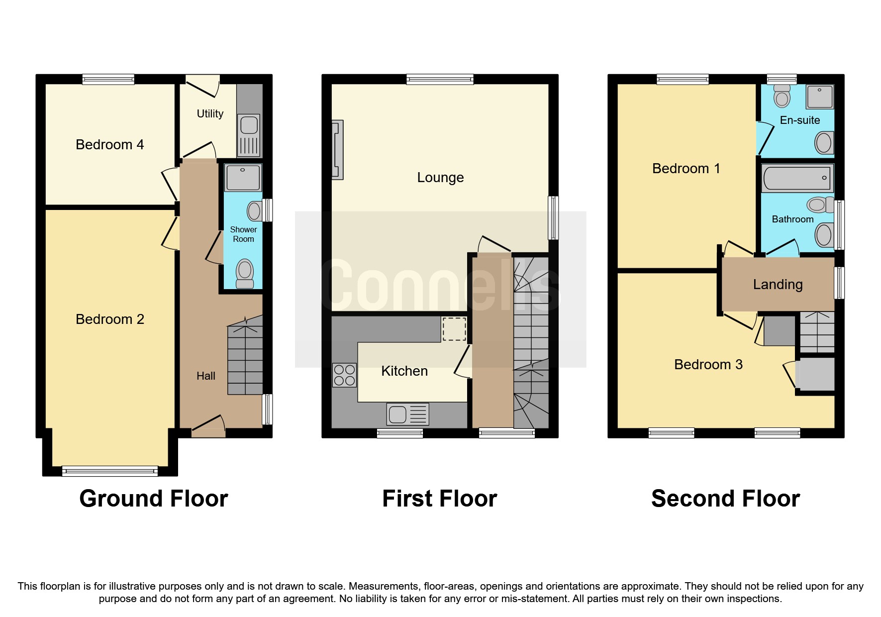 Ferndown Close, Beggarwood, Basingstoke RG22, 4 bedroom town house for