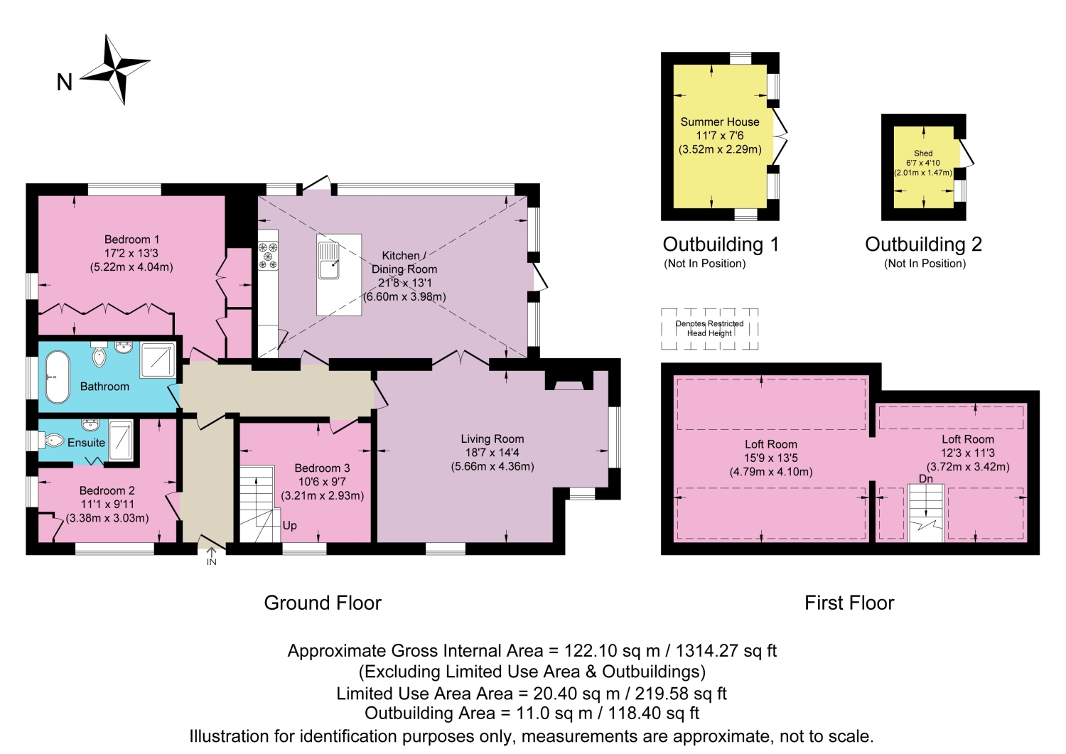 LIDDINGTON LODGE, LIDDINGTON HALL DRIVE, GUILDFORD floorplan