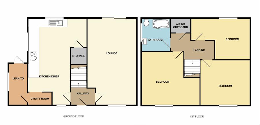 3 Bedrooms Semi-detached house to rent in Greyfriars Road, Stoke-On-Trent ST2