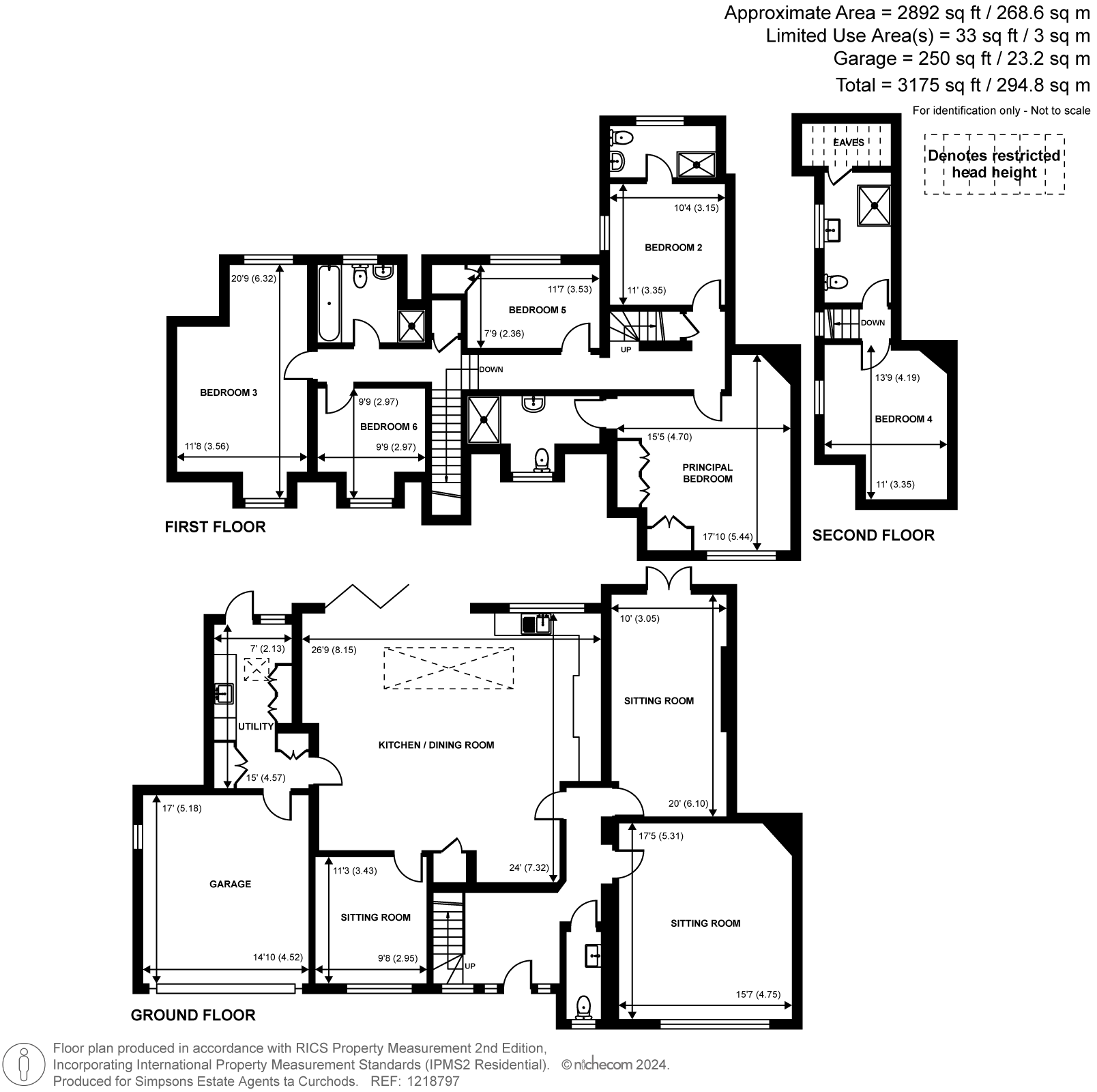 Elvaston,, Wey Road, Weybridge floorplan