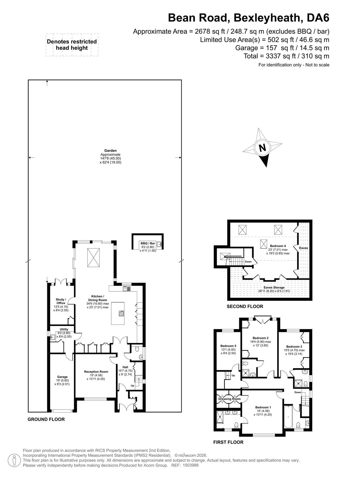 37, Bean Road, Bexleyheath floorplan