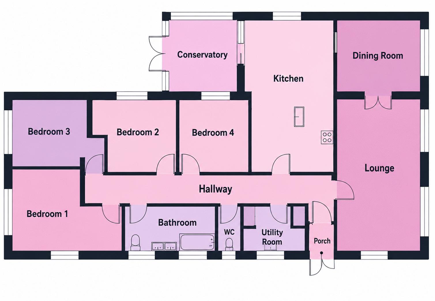 9, Sand Farm Lane, Weston-Super-Mare floorplan