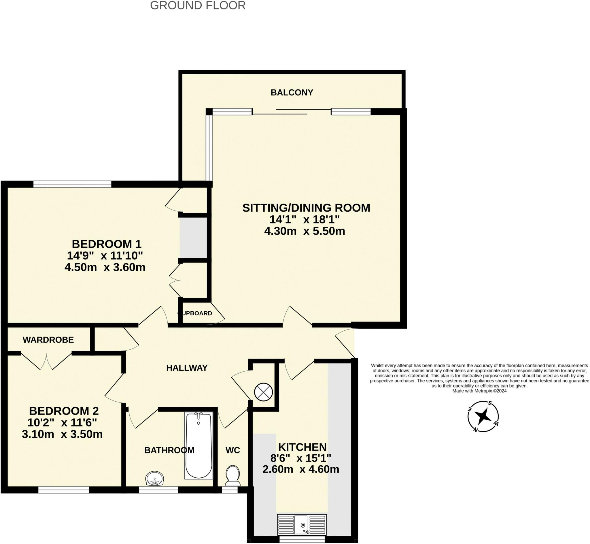 37, Cottington Court, Devon floorplan