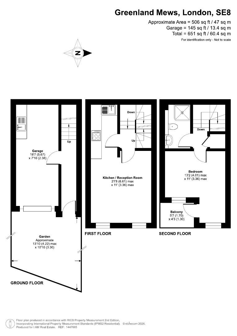 53, Greenland Mews, London floorplan