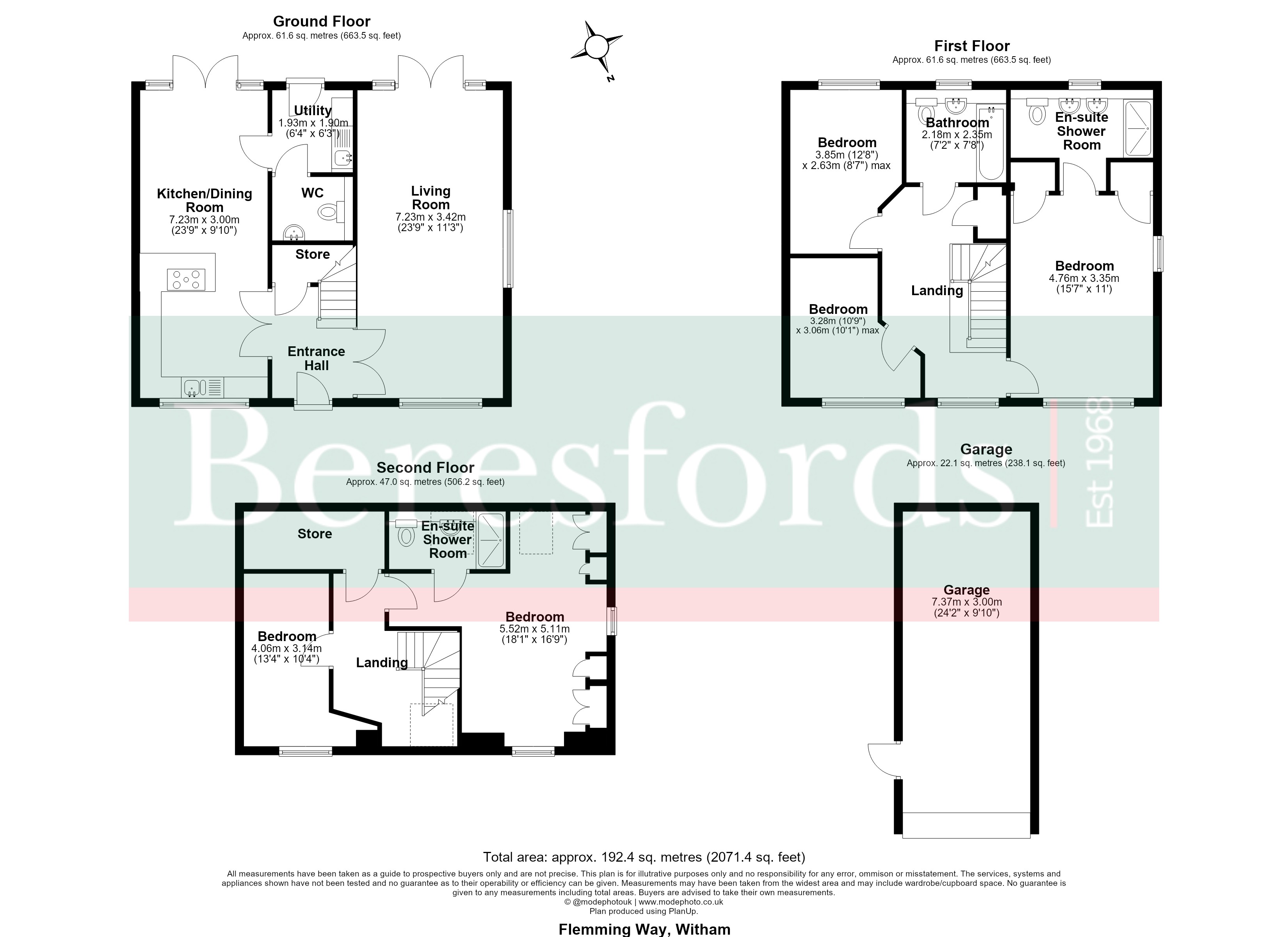 22, Flemming Way, Essex floorplan