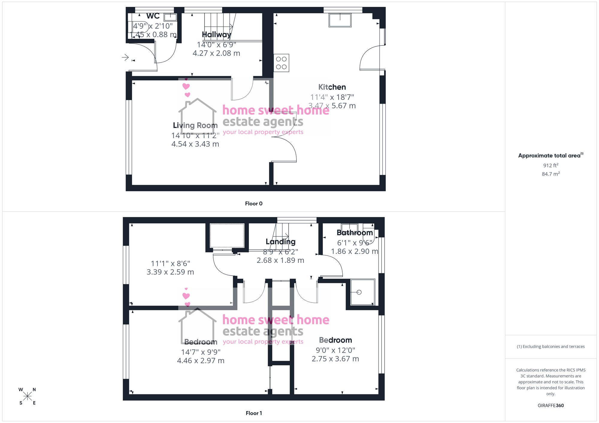 46 Provost Smith Crescent, Inverness floorplan
