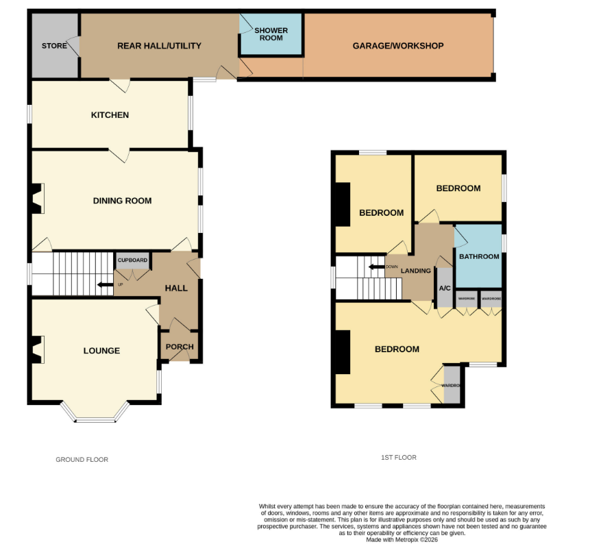 5, Church Walk, Holbeach floorplan