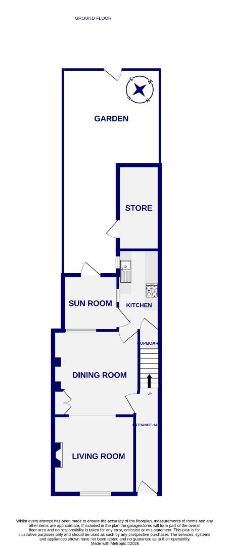Lowther Street, York floorplan