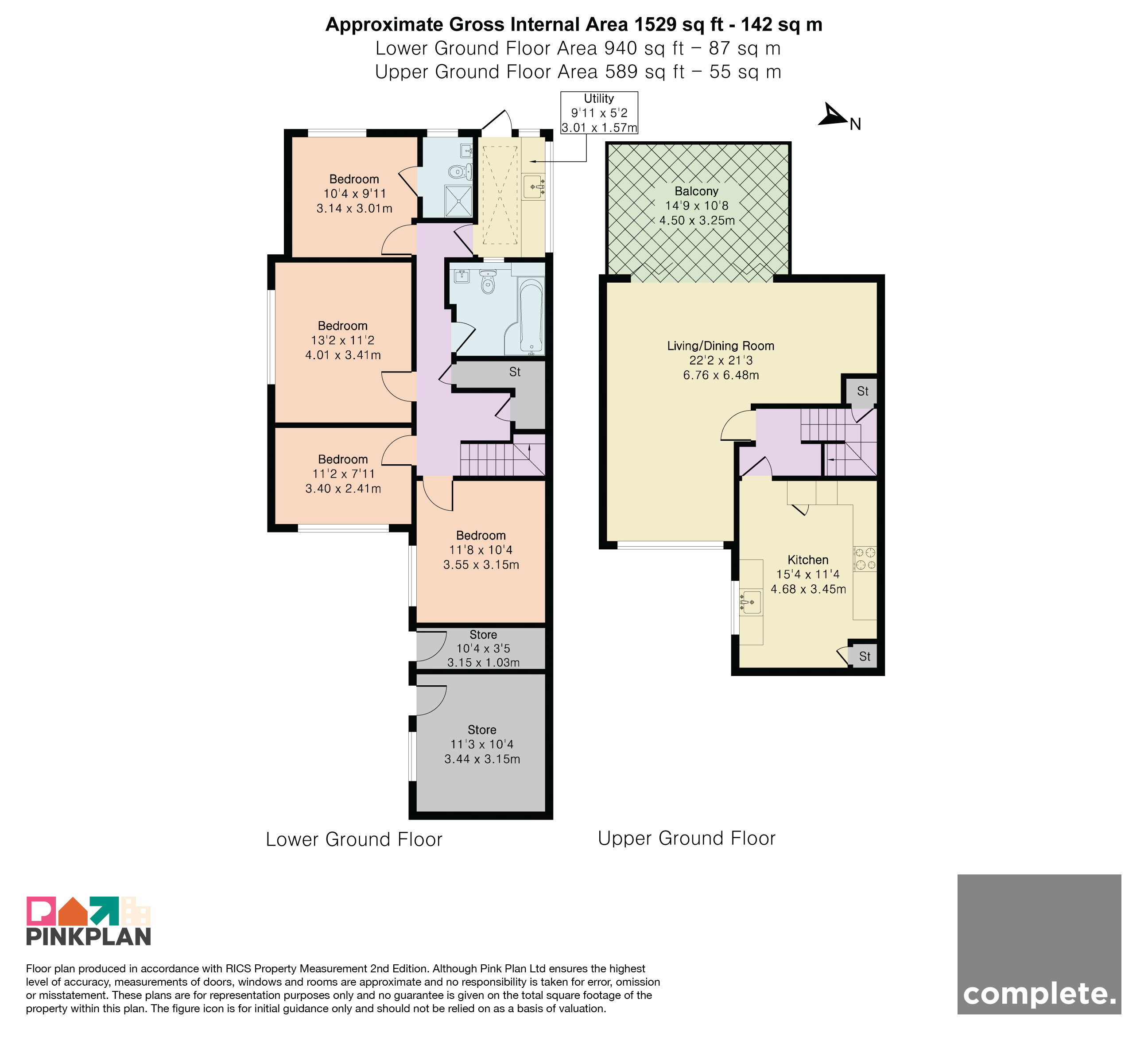 3, Admirals Walk, Teignmouth floorplan