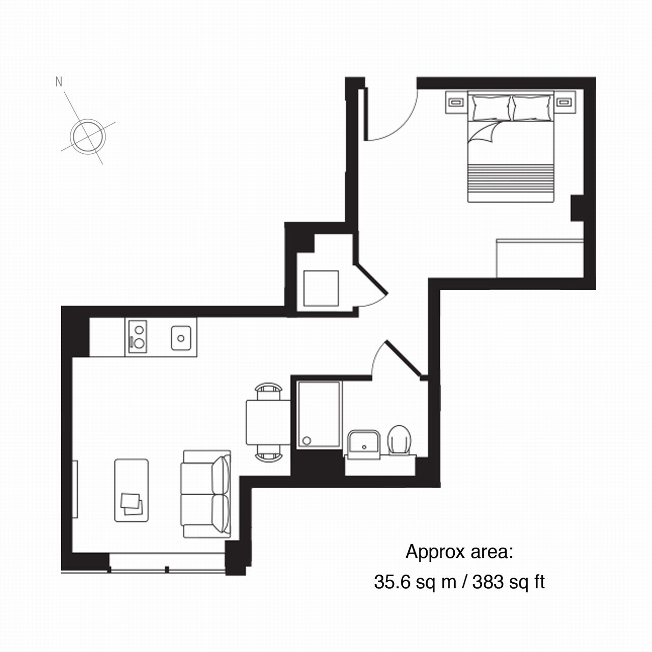 0 Bedrooms Studio to rent in Atria House, 219 Bath Road, Slough SL1