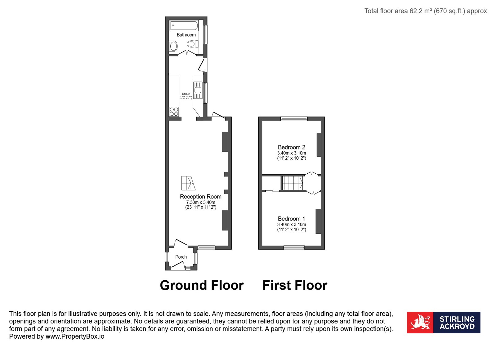 254, Bensham Lane, Thornton Heath floorplan