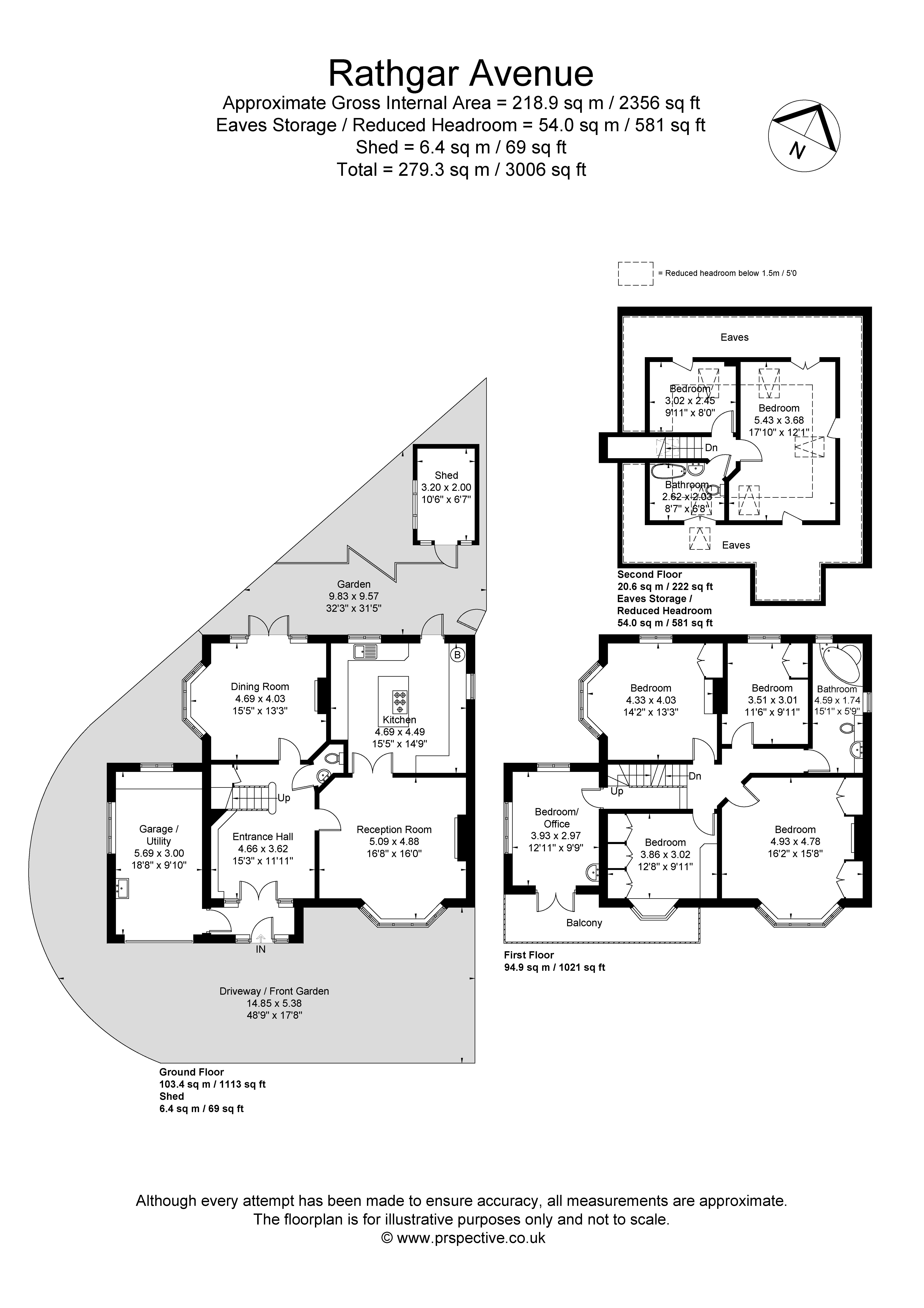 20, Rathgar Avenue, London floorplan