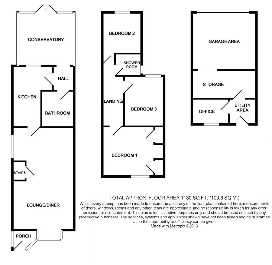 3 Bedrooms Terraced house for sale in Framfield Road, Uckfield TN22