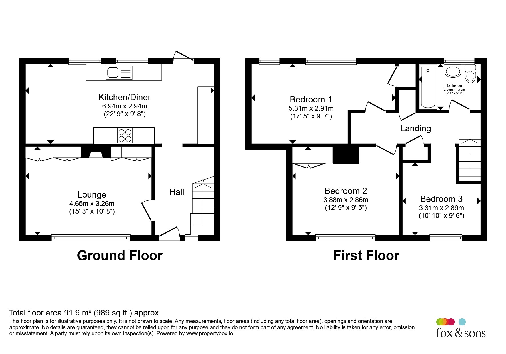37, Botley Drive, Havant floorplan