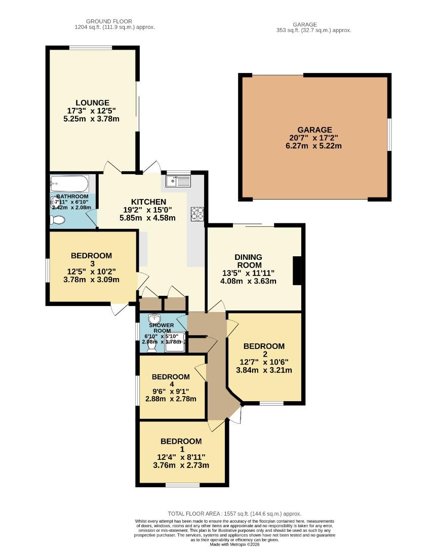 54, Orchard Drive, Gravesend floorplan