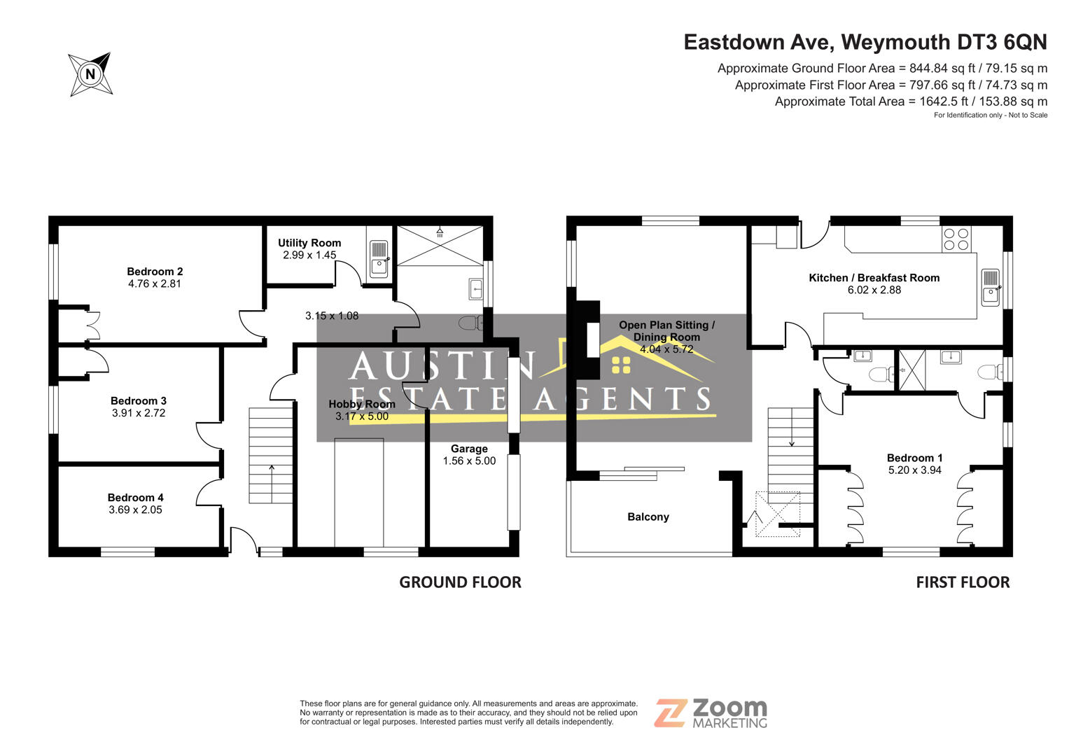 Eastdown Avenue, Weymouth floorplan