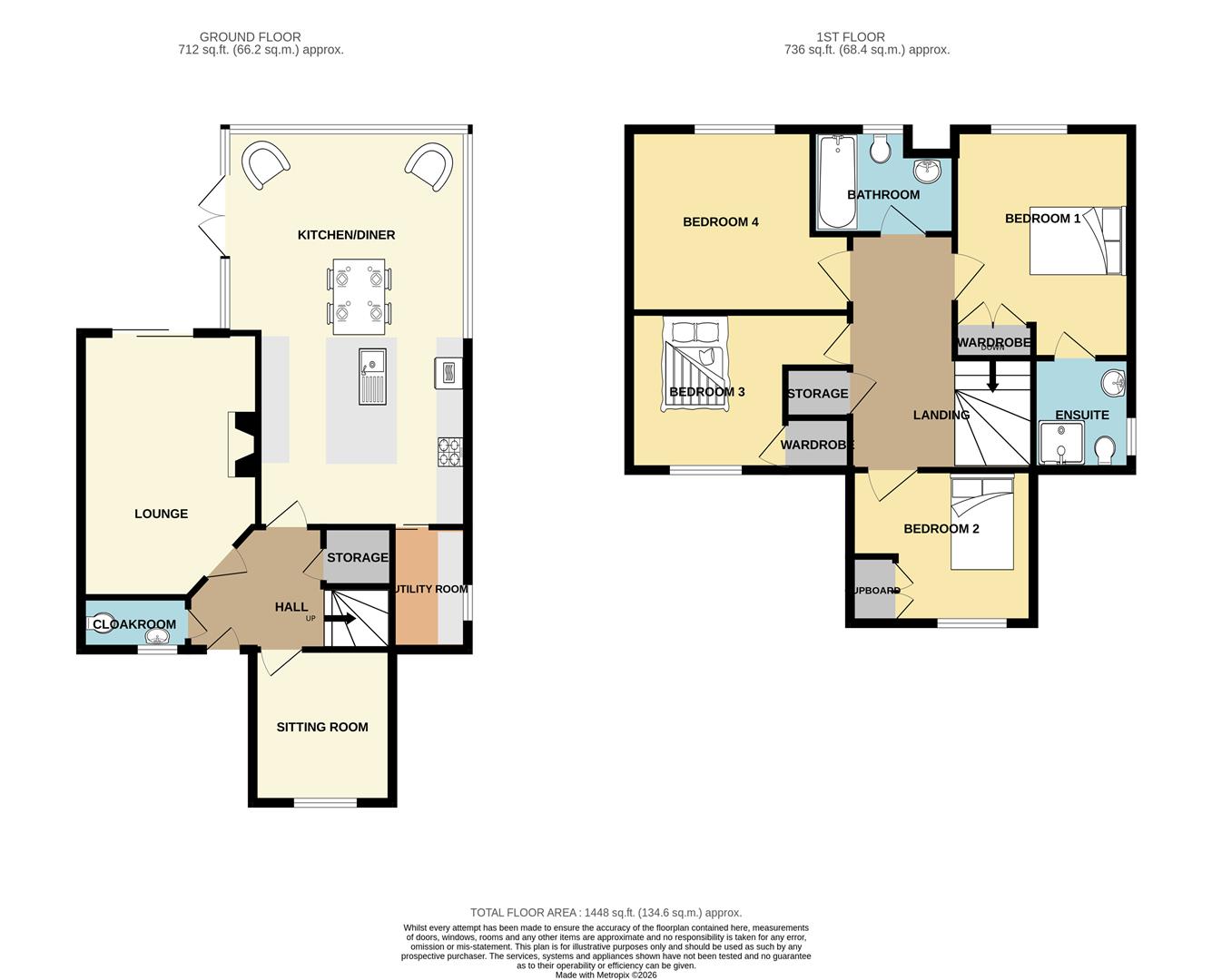 68, Maes Y Capel, Burry Port floorplan
