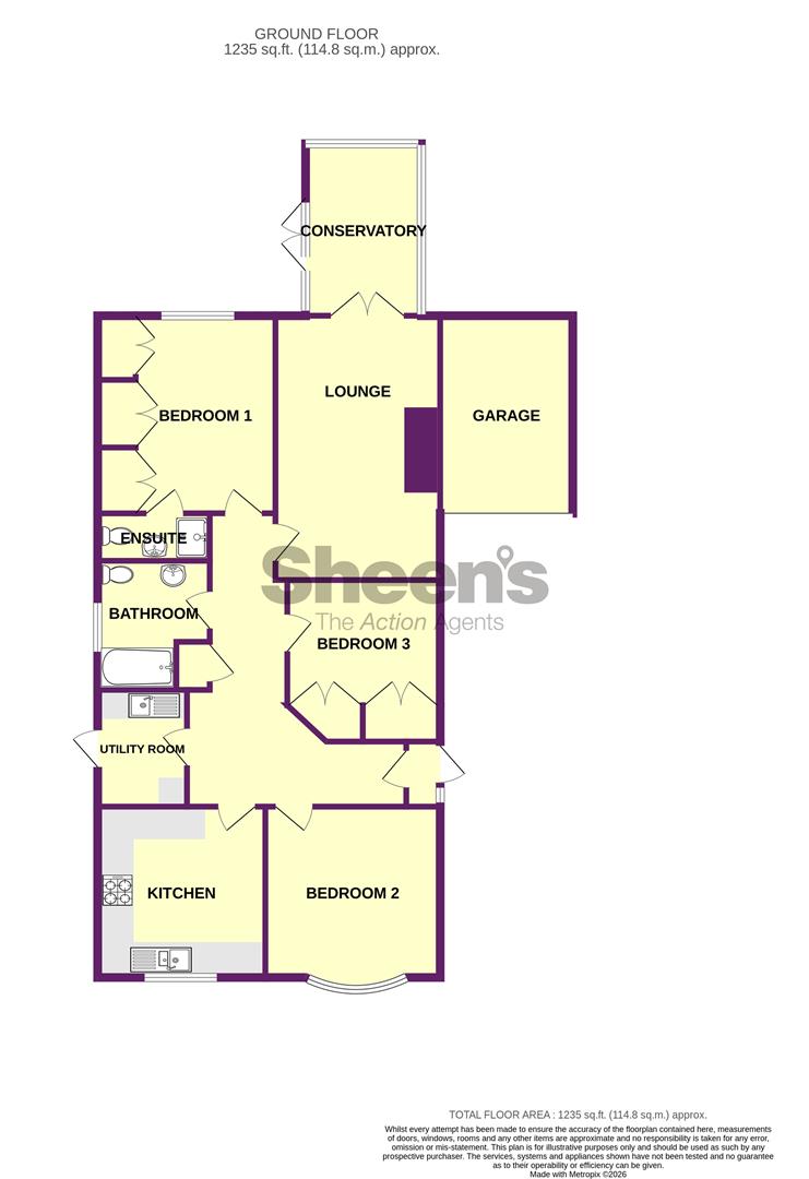27, Bockings Grove, Clacton-On-Sea floorplan