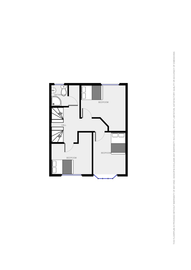 92, Maindy Road, Cardiff floorplan