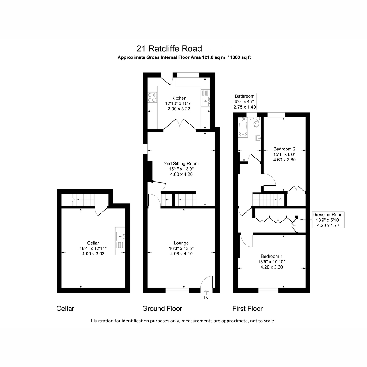 21, Ratcliffe Road, Wigan floorplan