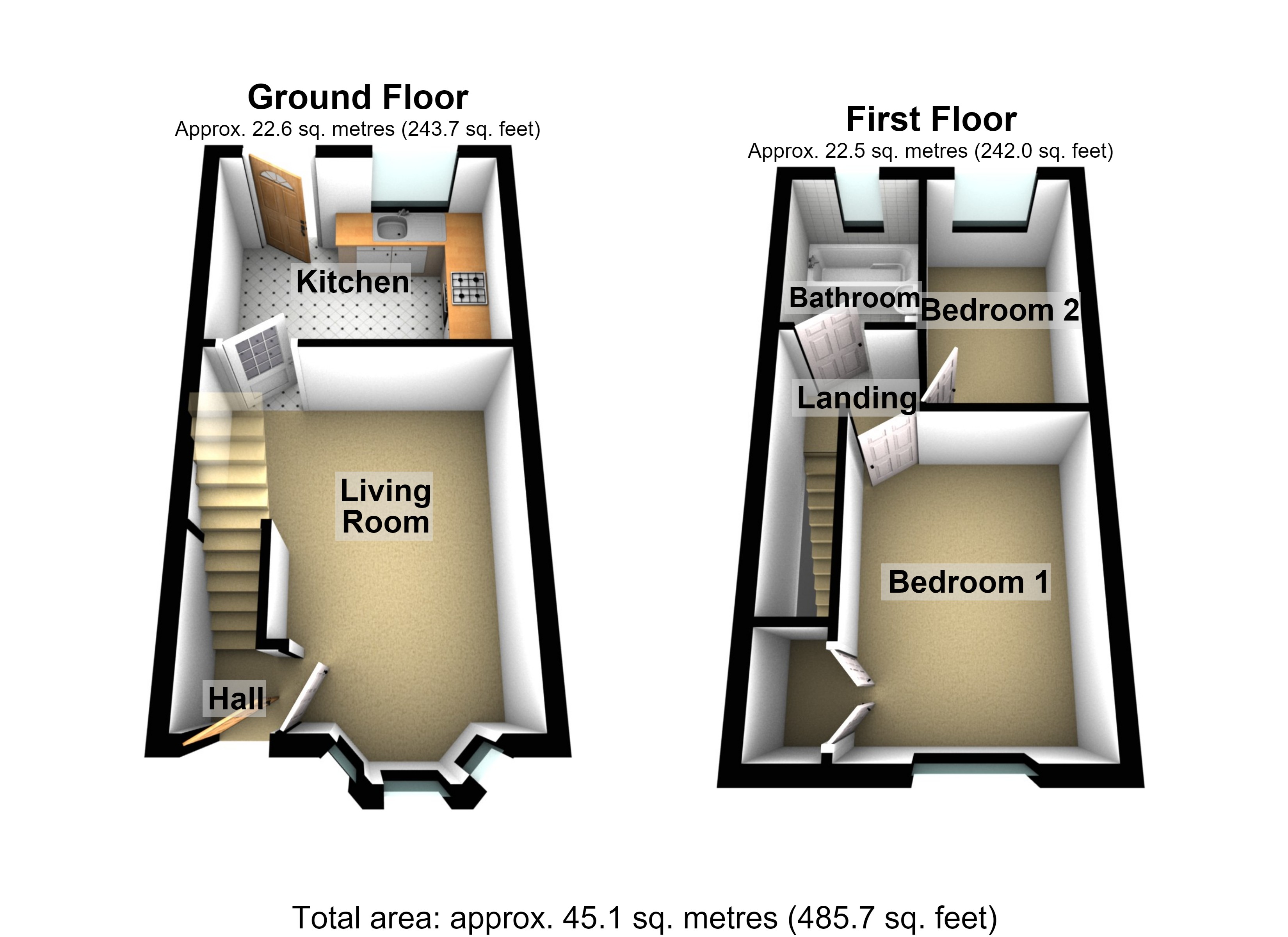50, Kingsbury Way, Hull floorplan