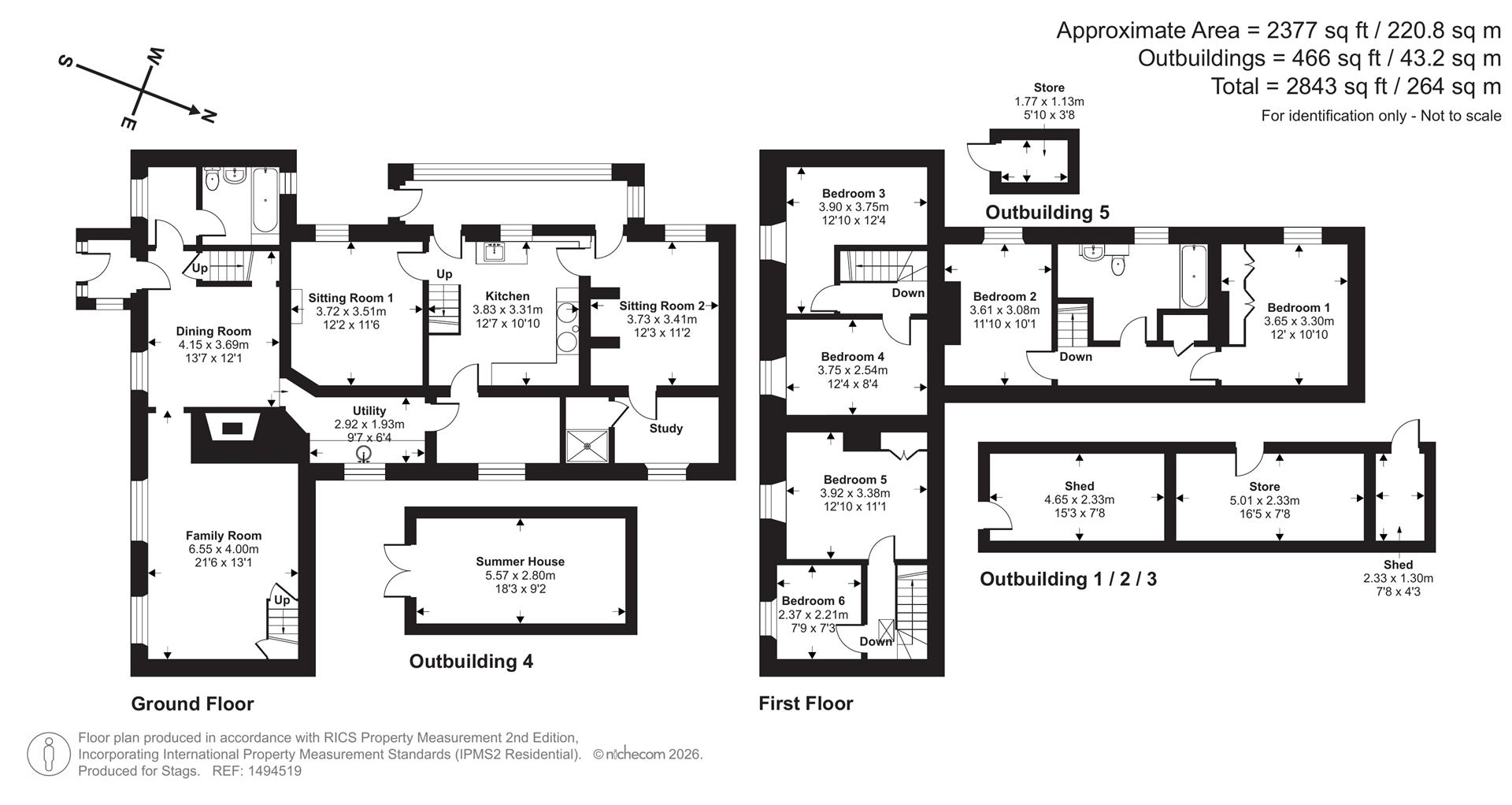 Coryton Mill Cottage, Coryton floorplan