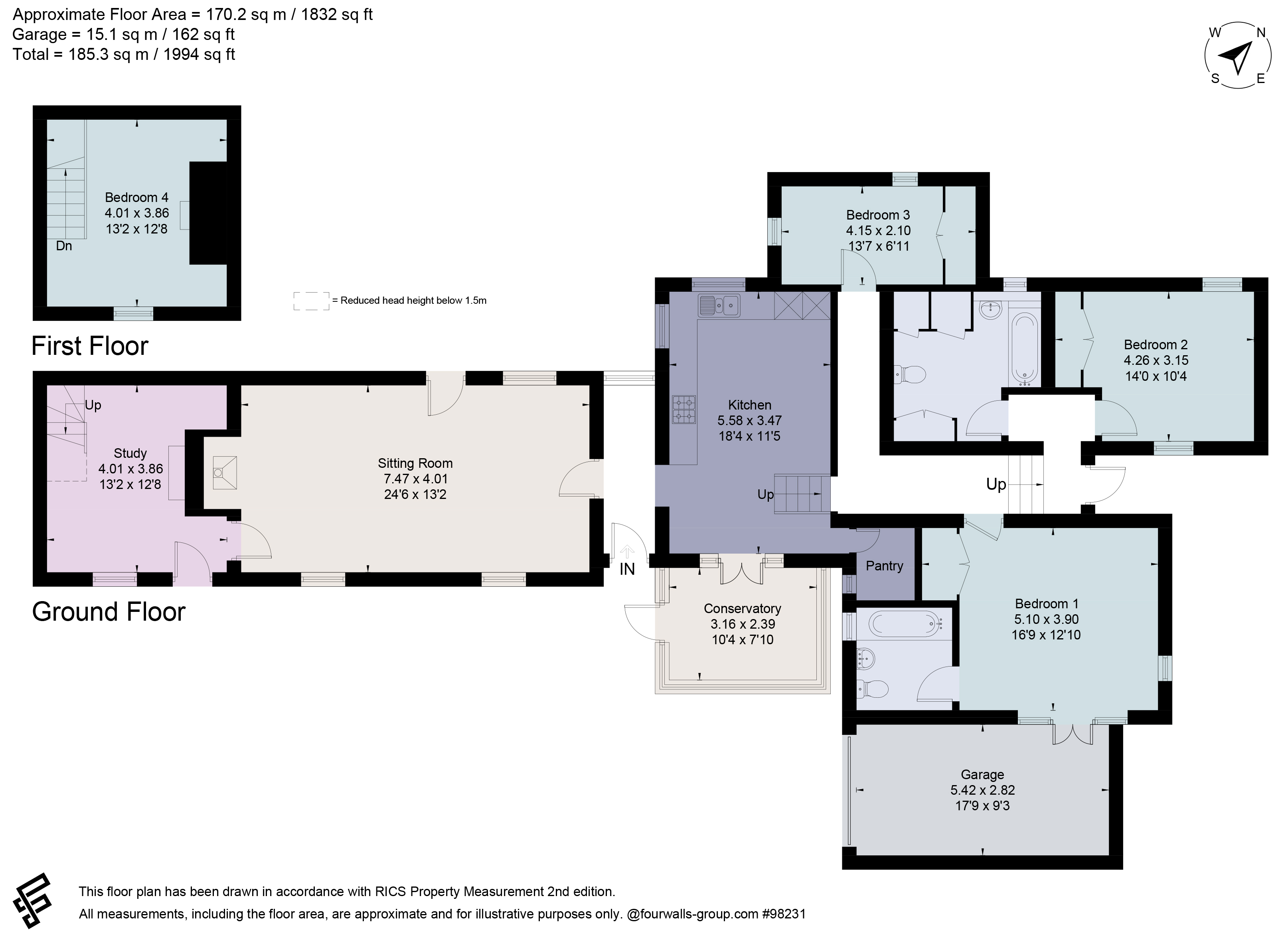 Laundry Cottage,, Taylors Corner, Winchester floorplan