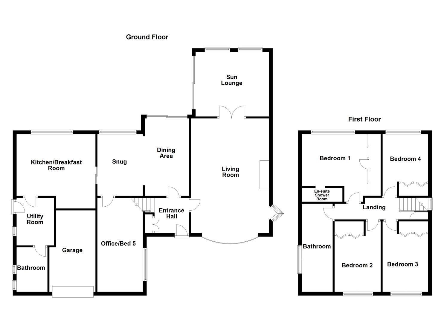 32/34, Sowood Lane, Ossett floorplan