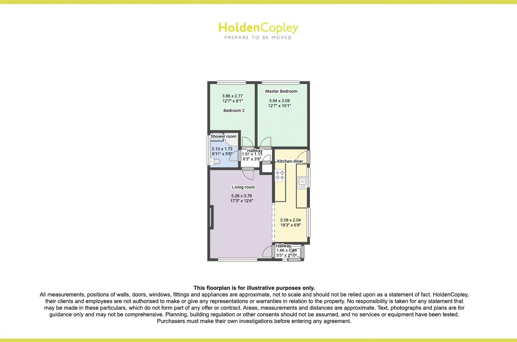 10 Maycroft Gardens, Nottingham floorplan