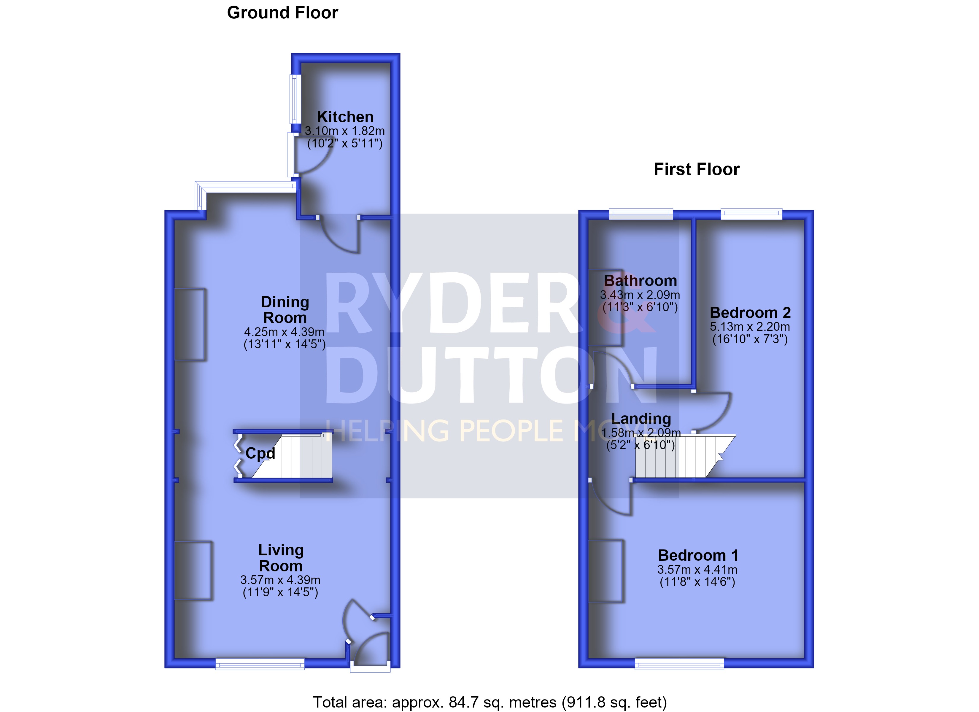 Prince Street, Rochdale floorplan