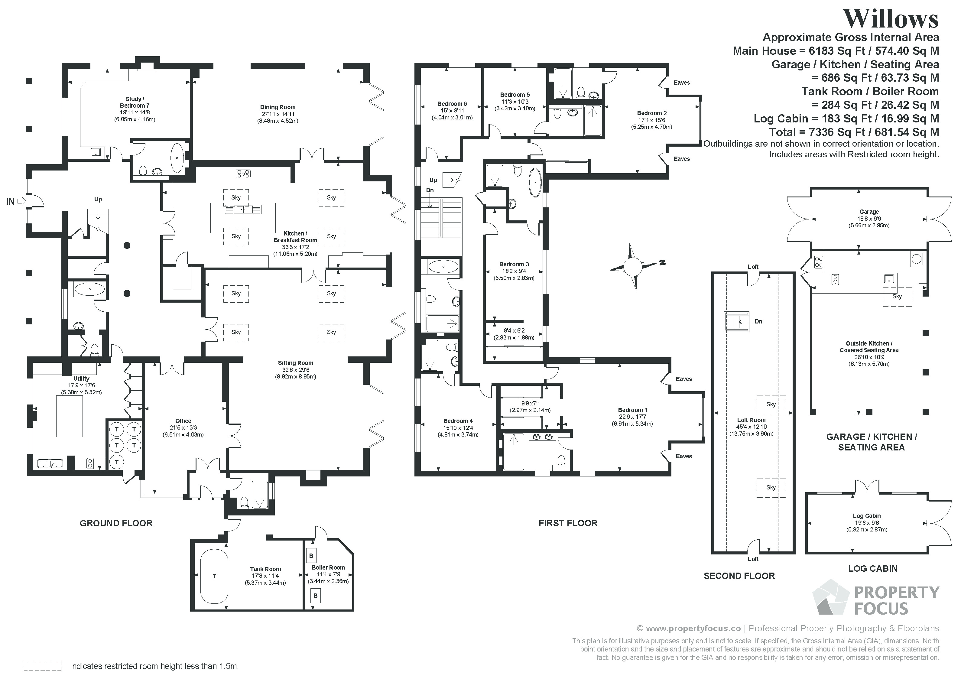 Willows,, Hoe Lane, West Sussex floorplan