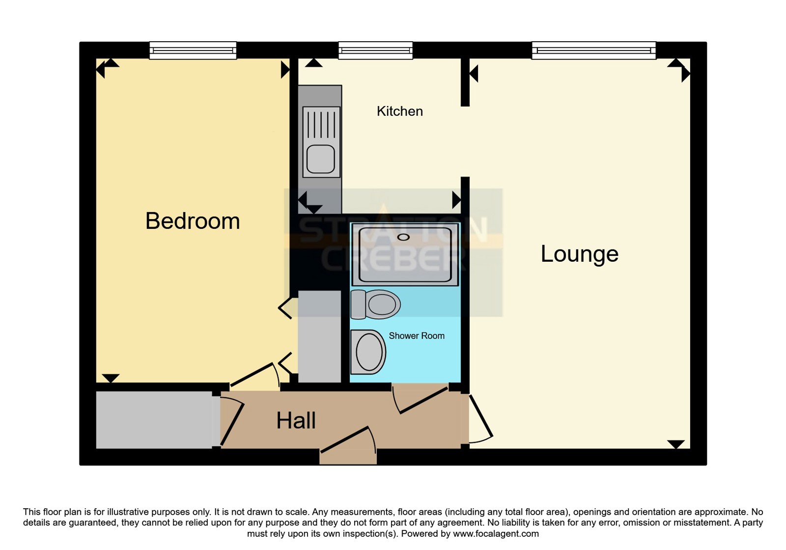 Flat 28, Burnards Court,, Berrycoombe Road, Cornwall floorplan