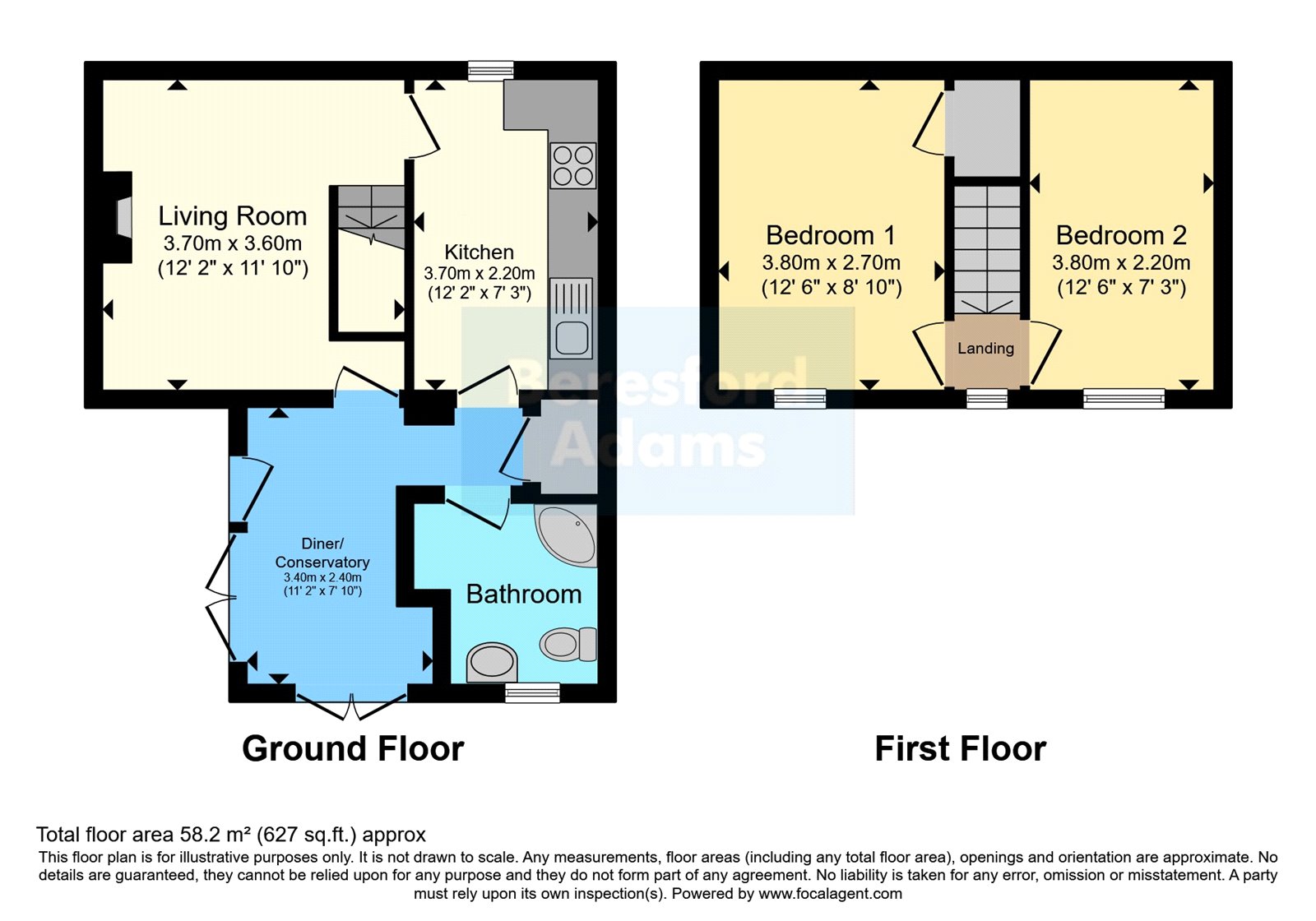 Bron Haul,, Brynteg, Isle of Anglesey floorplan