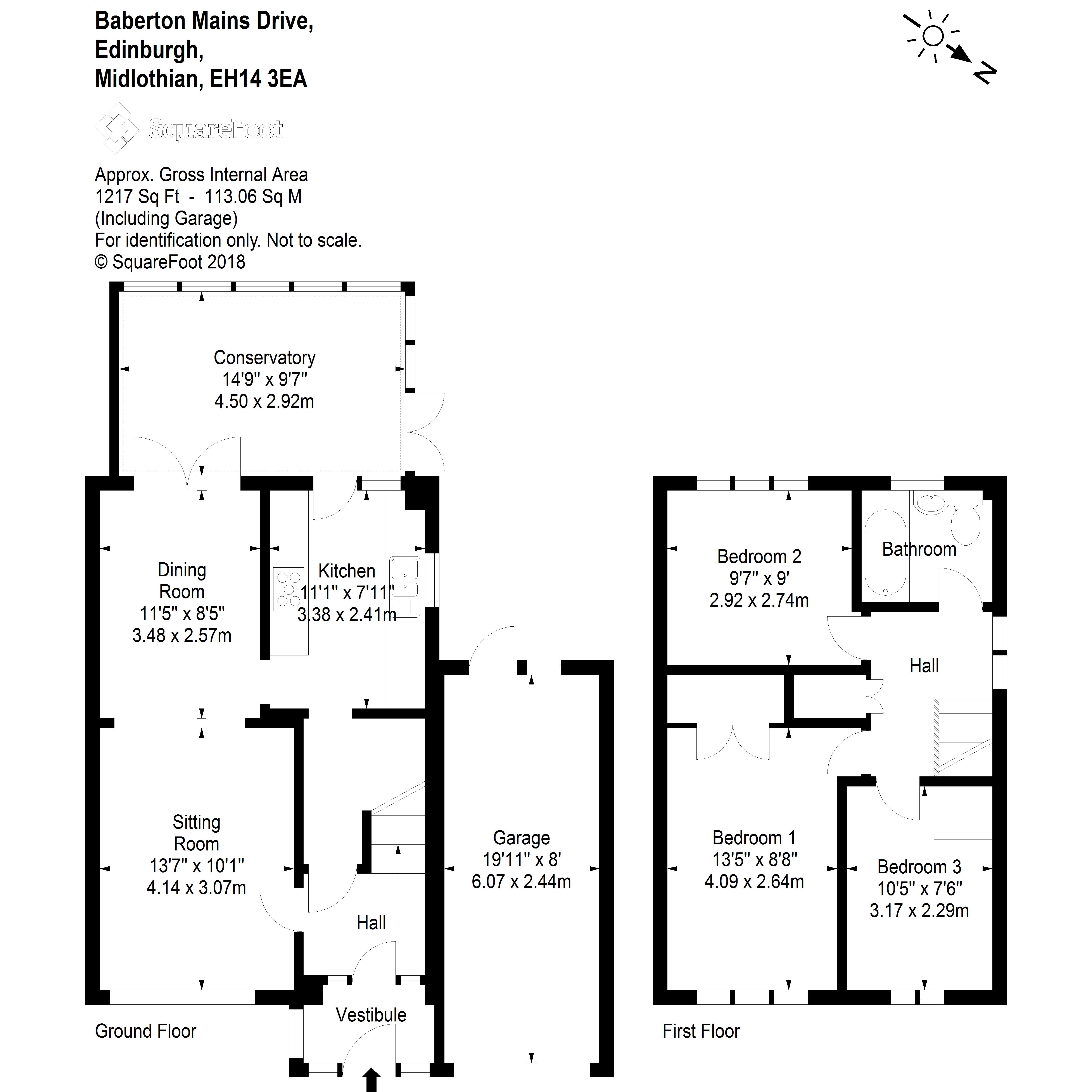 3 Bedrooms Semi-detached house for sale in Baberton Mains Drive, Edinburgh EH14