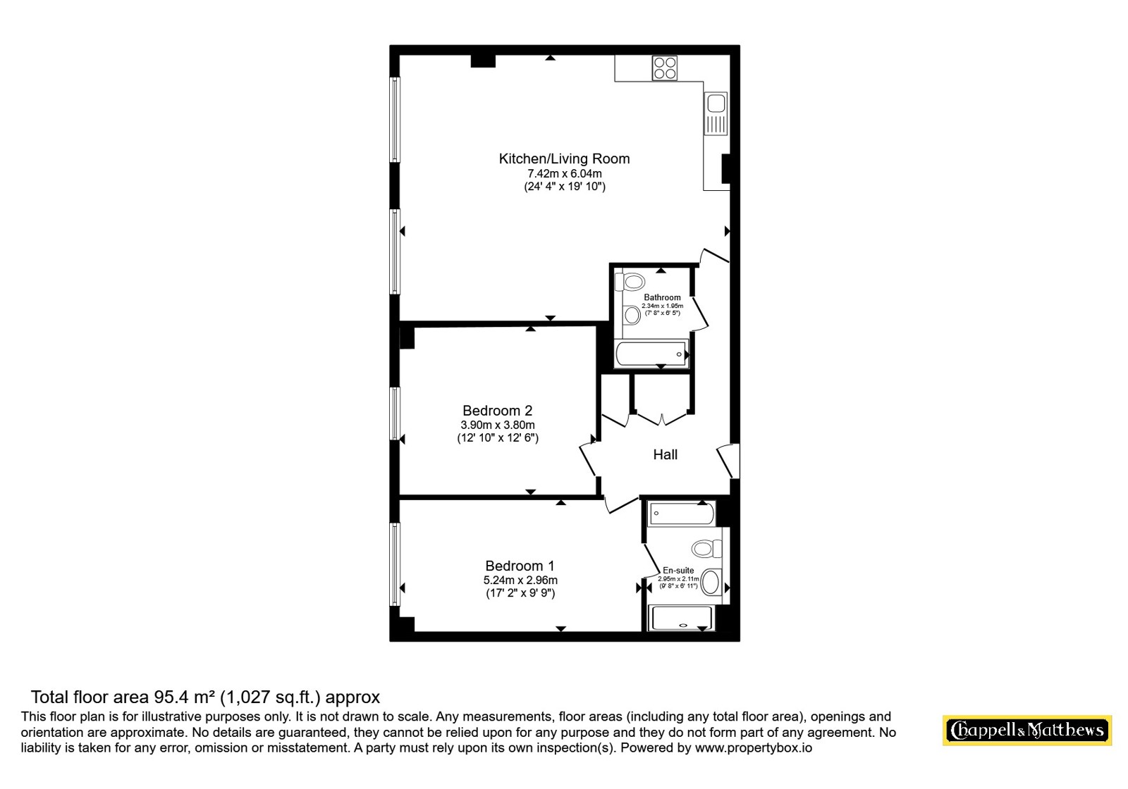 Apartment 224, The Crescent,, Hannover Quay, Somerset floorplan