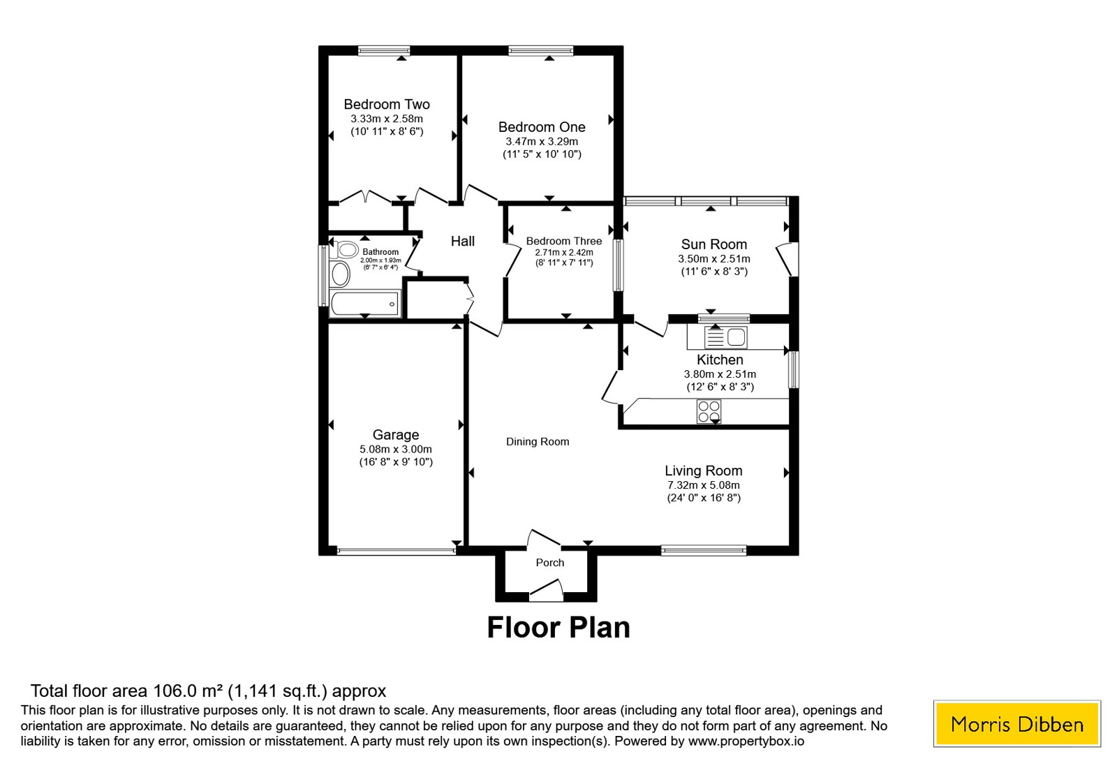 14, Laurel Road, Waterlooville floorplan