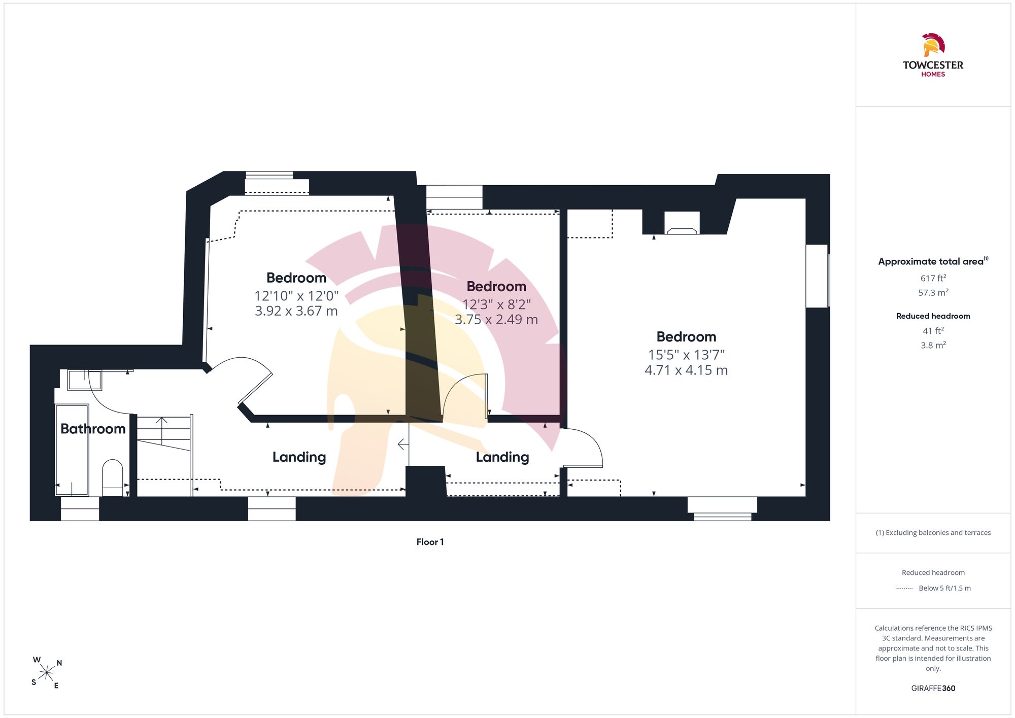 8 High Street, Towcester floorplan