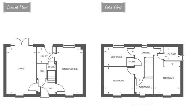 3 Bedrooms Detached house to rent in Windsor Way, Measham, Swadlincote DE12