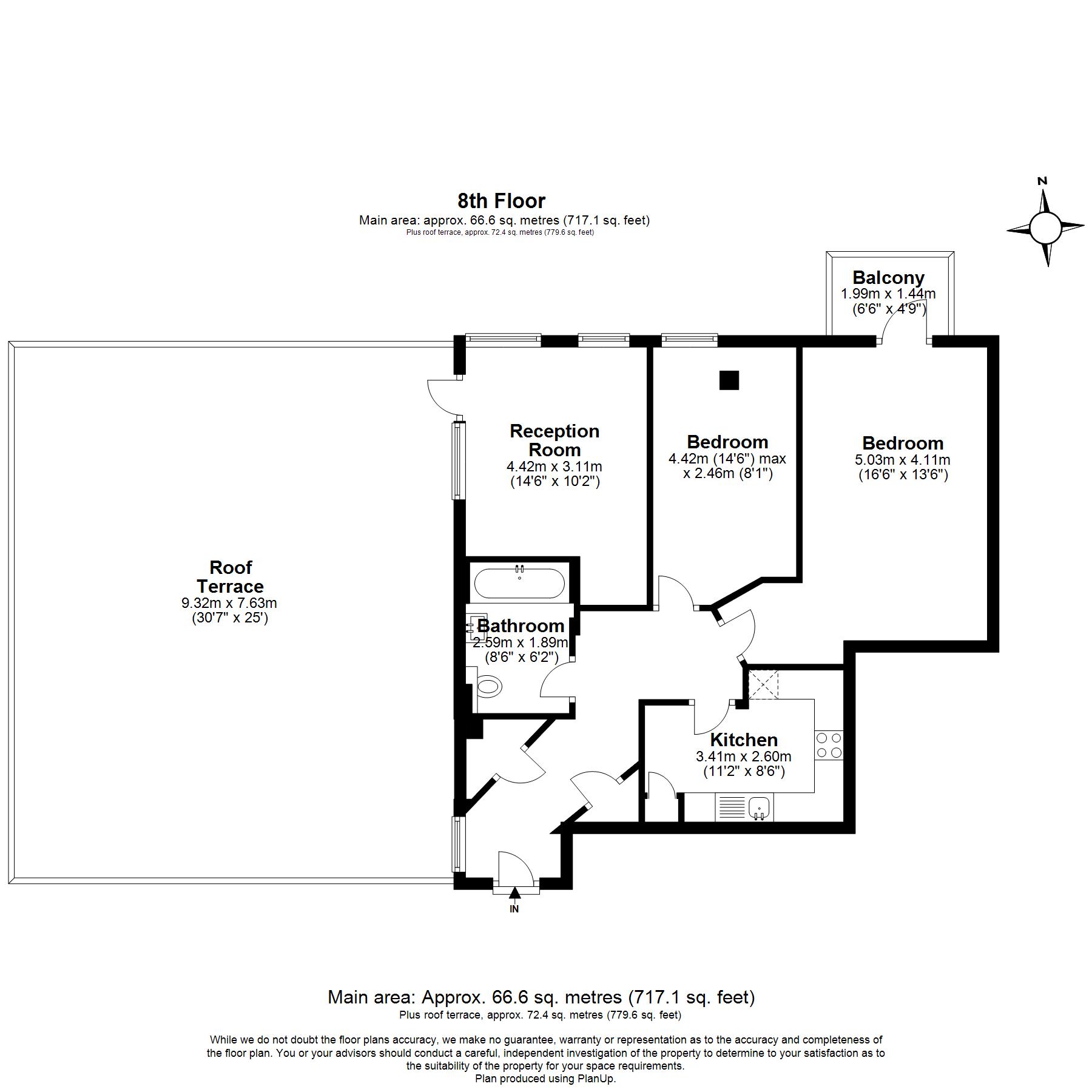 2 Bedrooms Flat for sale in Southgate Road, London N1