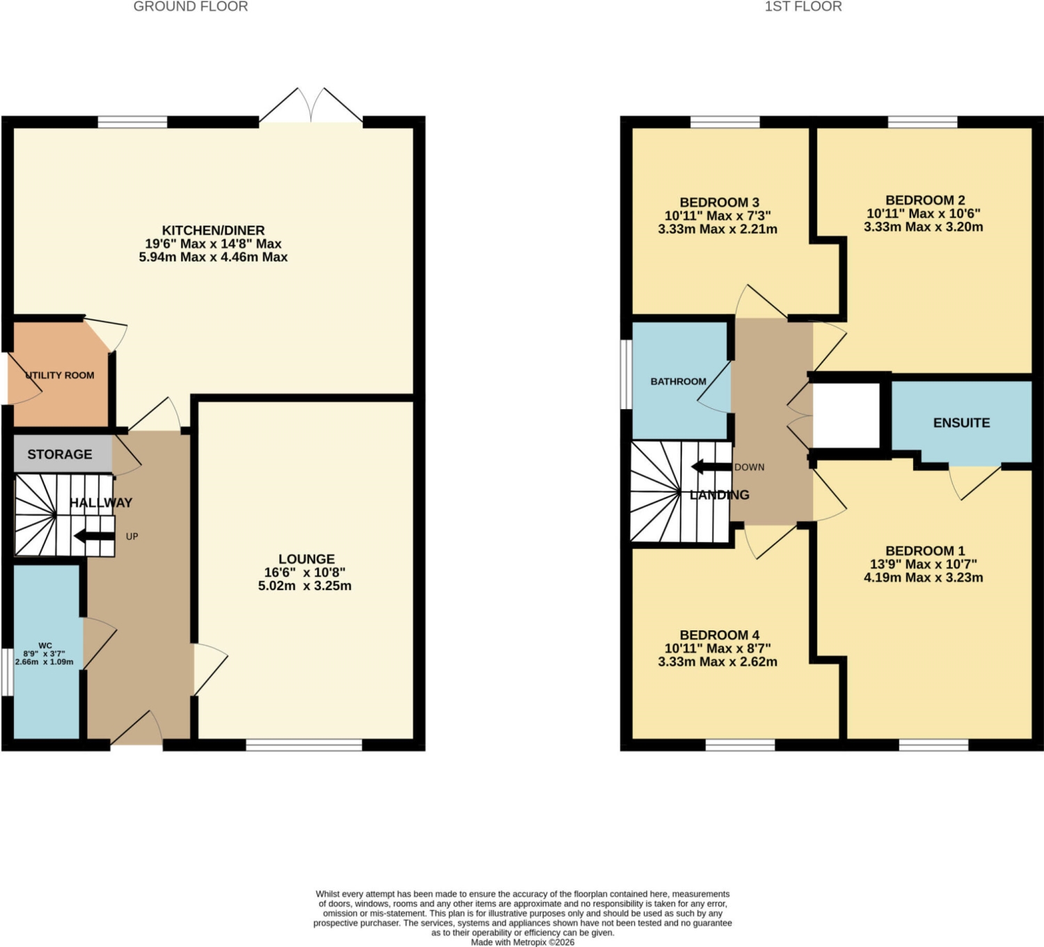 70, Hazelhurst Way, Tarporley floorplan