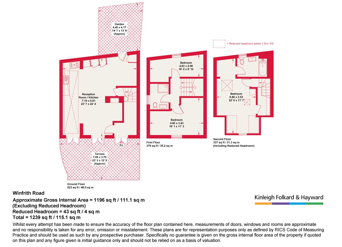 1, The Coach House, Winfrith Road, London floorplan