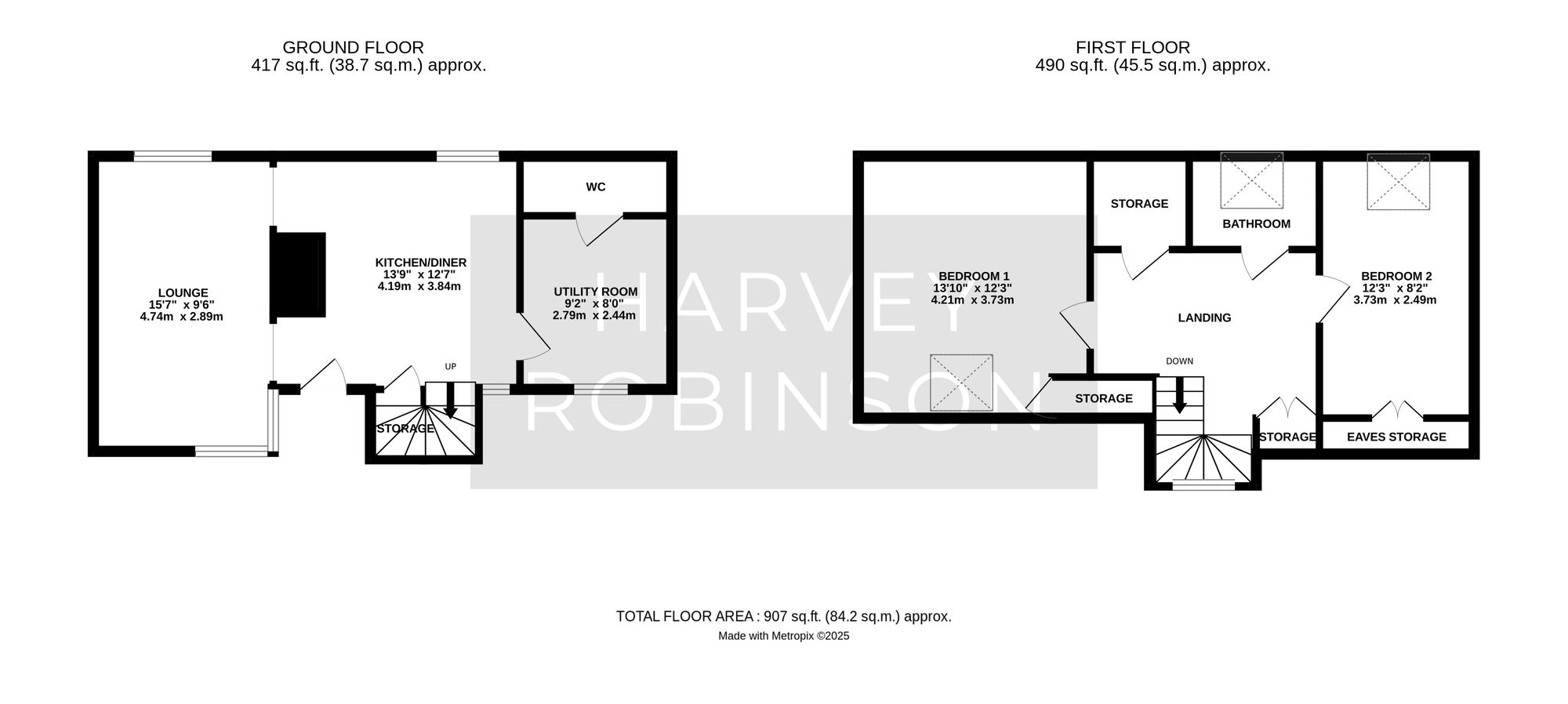 2 College Farm Court, Cambridge floorplan