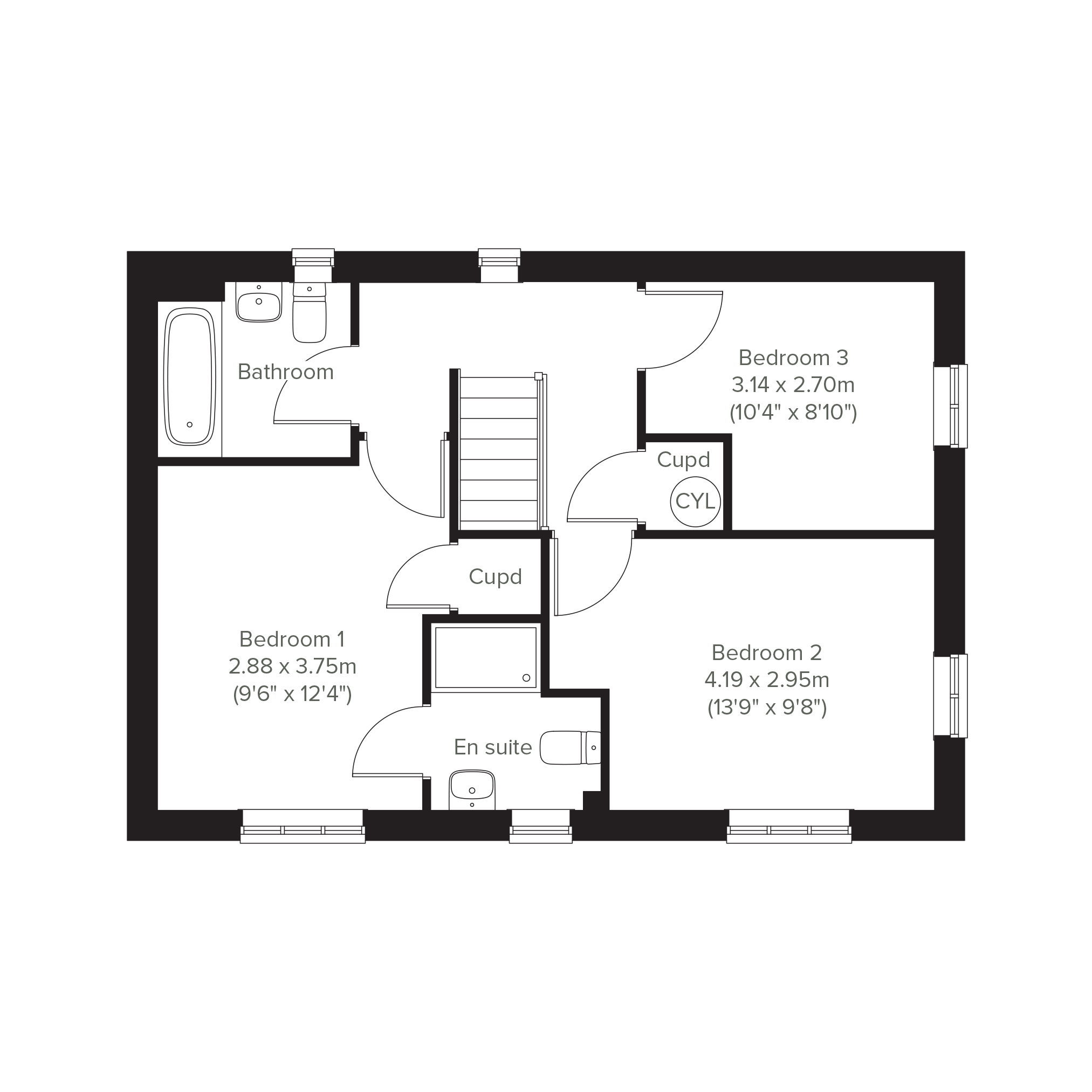 Valley Park, Eskdale Drive, Didcot floorplan