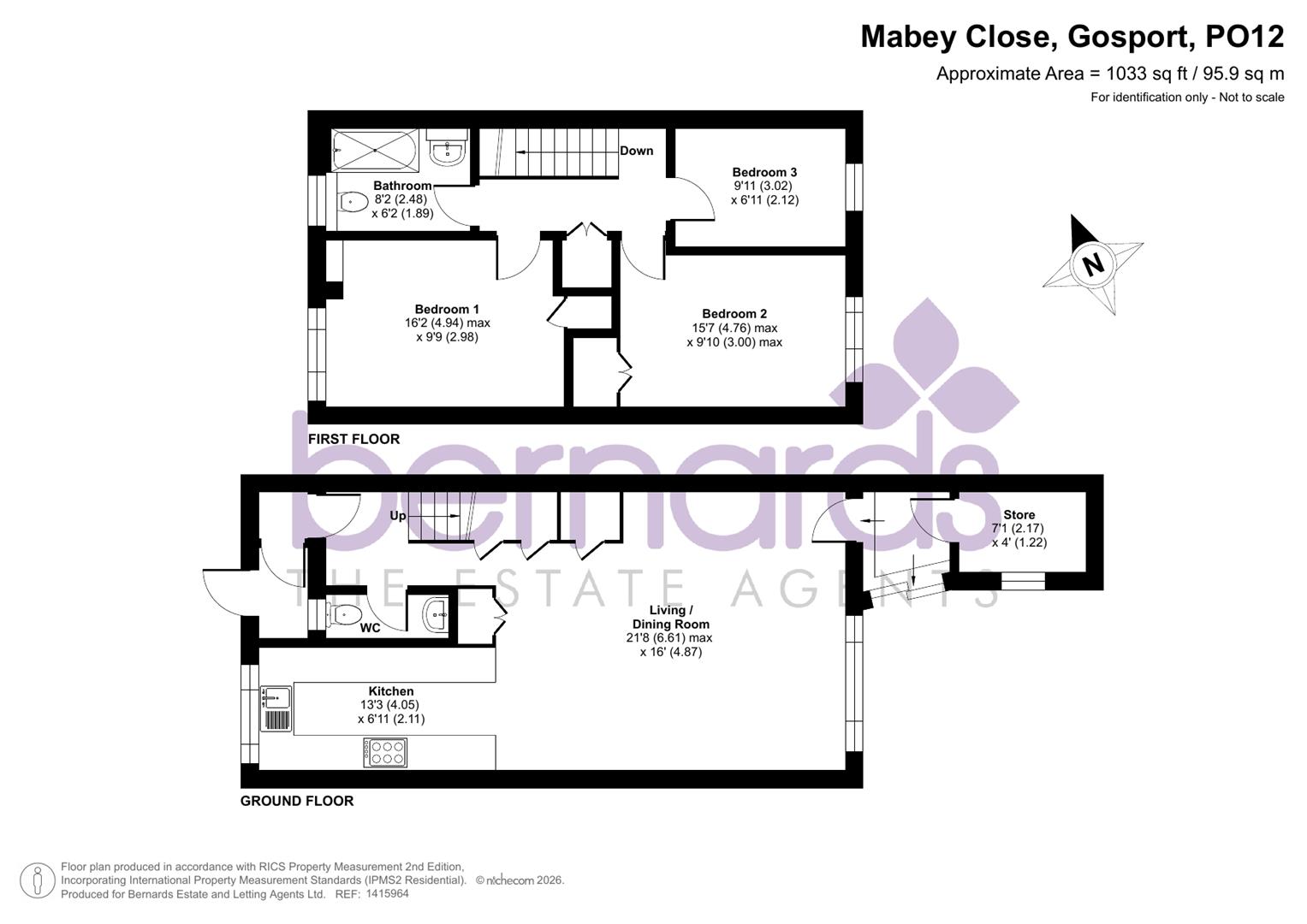 4, Mabey Close, Gosport floorplan