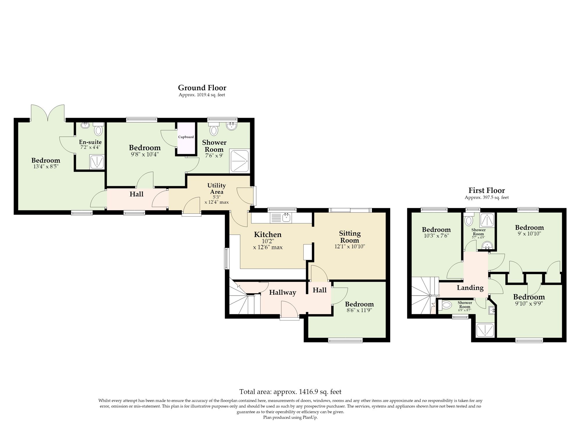 16 Mottram Close, Norwich floorplan